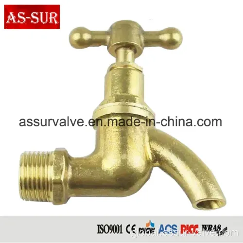 China Zinc Alloy Brass Bibcock Water Tap Faucet ASbb007 Factory